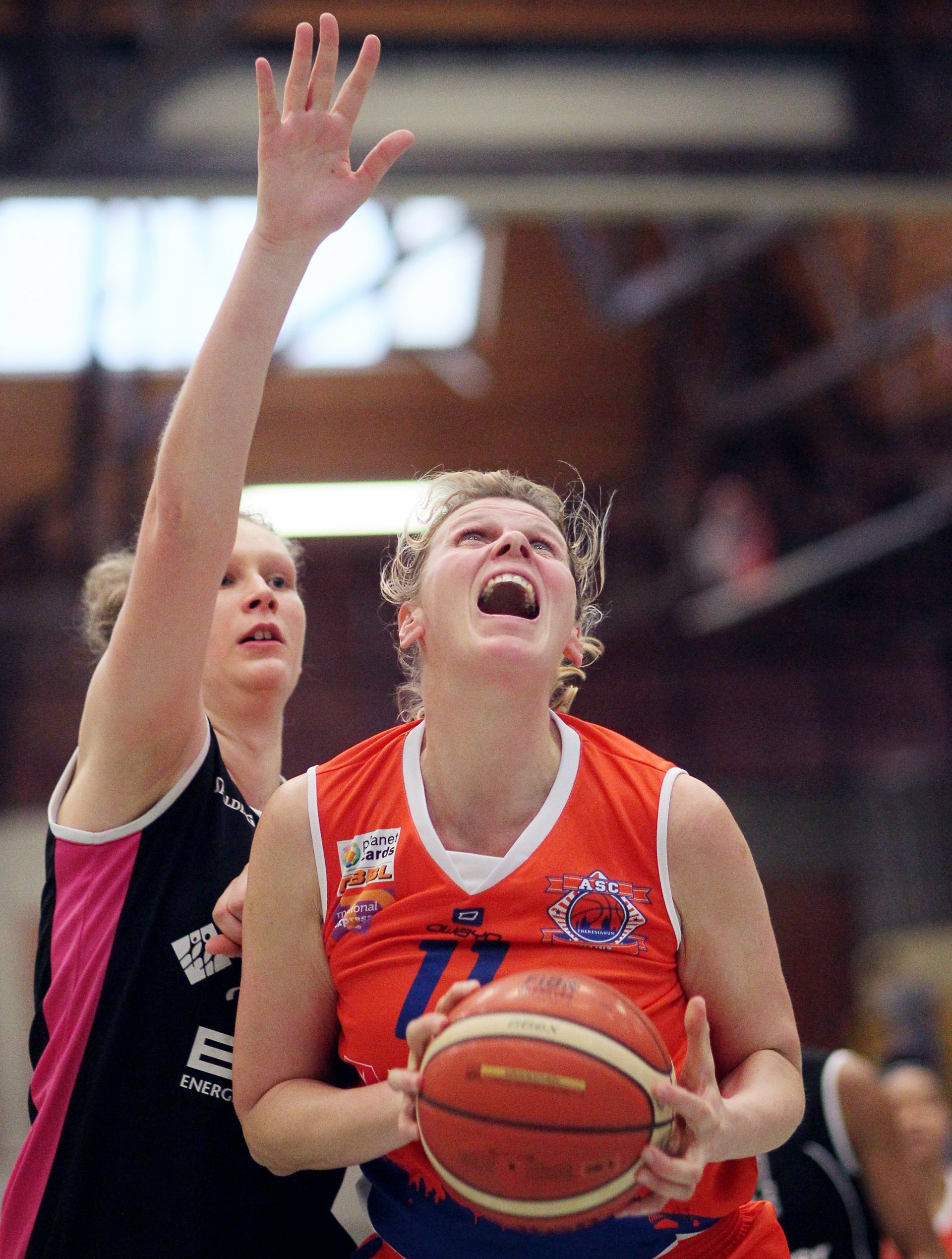 Für den sportlichen Höhepunkt des Abends sorgten die Spielerinnen um Gabi Jandová...