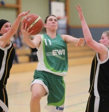 Wenn Christine Arnold und der DJK Nieder-Olm im Final-Four-Turnier so viele Siege gelingen wie in der Regionalligasaison, werden sie am Sonntagabend den Pokal in Händen halten.