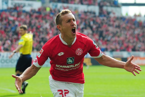 Pablo De Blasis schrie seine Freude nach dem 1:1 heraus...