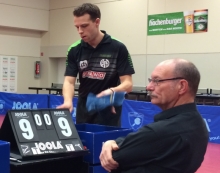 Spielte bei seinem neuen Verein stark auf: Jörg Schlichter. Nur der Grenzauer Luka Fucec war einen Tick besser.