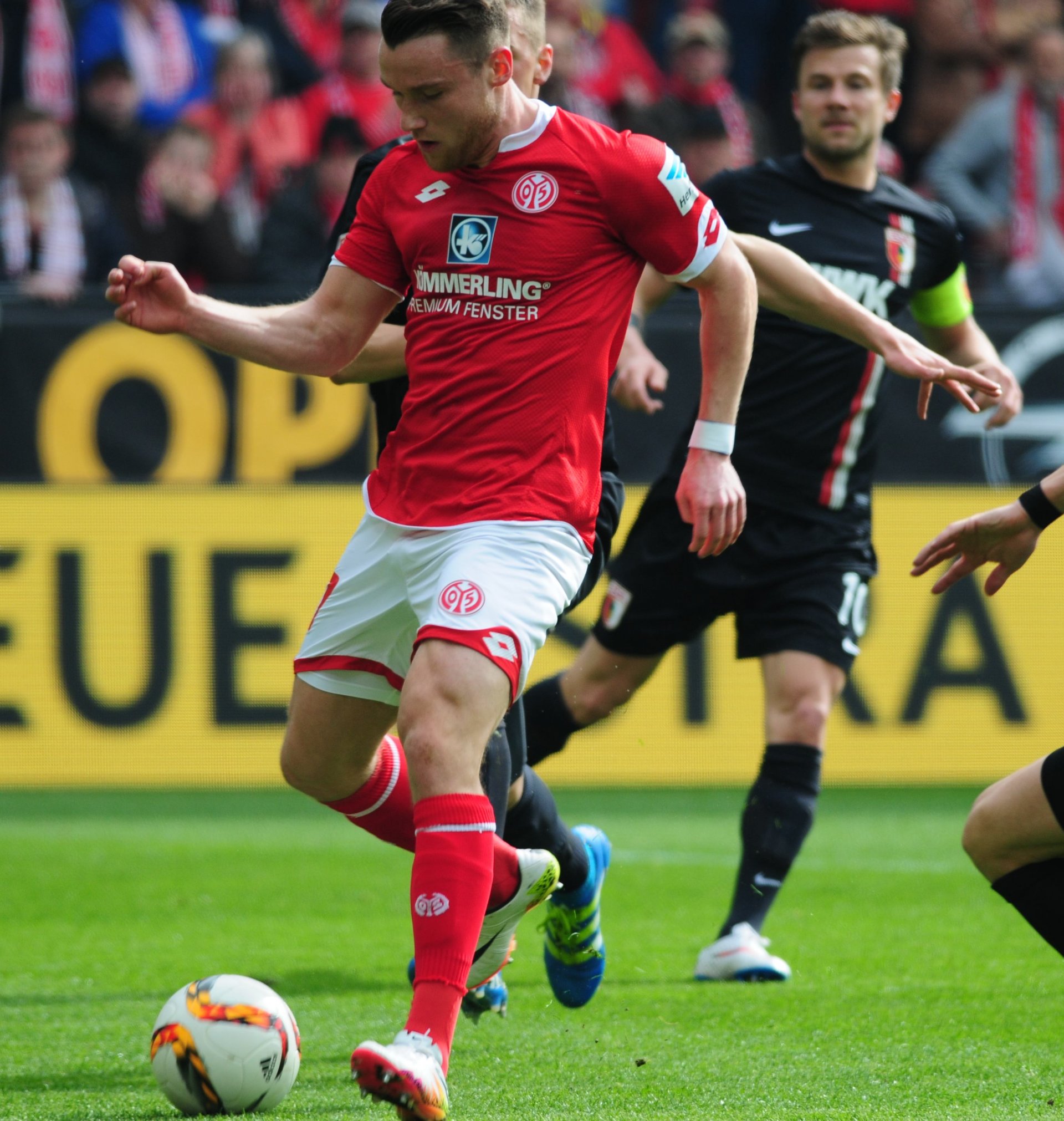 Christian Clemens eröffnete den Mainzer Torreigen mit seinem Treffer zum 1:1…