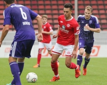 In der Hinrunde endete das Duell der Mainzer U23 mit dem VfL Osnabrück torlos. Am Samstag müssen sich Devante Parker und seine Mitspieler auf einen Gegner gefasst machen, der den dritten Tabellenplatz zurückerobern möchte.