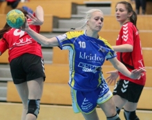 In der Oberligamannschaft vermisste Julia Veeck ein wenig den Tempohandball der höheren Spielklassen. Den kann sie in der kommenden Runde dank der Rückkehr in die Erste Mannschaft künftig wieder in der Dritten Liga demonstrieren.