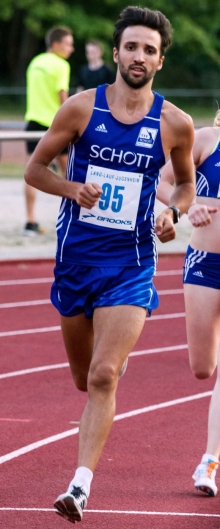 Kann auch Langstrecke: Tobias Riker.