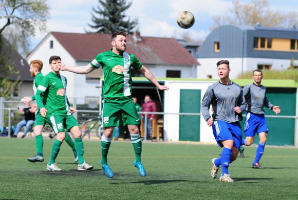 Marius Weiner stand gegen den VfR Frankenthal im Sturmzentrum und kam beim 3:0 nach 51 Minuten zum Zuge.