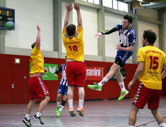 Als Rückraumschütze war Timo Borsch besonders in der zweiten Halbzeit ein Hauptverantwortungsträger im Budenheimer Team.
