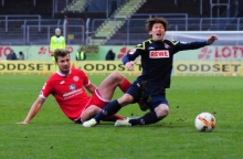 Von den Profis in letzter Minute abgestellt, dauerte die U-23-Partie in Aalen für Alexander Hack keine acht Minuten. Wegen einer Tätlichkeit sah der Innenverteidiger die Rote Karte.
