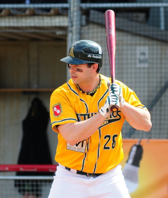 Steuerte zum Sieg in Stuttgart unter anderem einen Homerun bei: Mike Larson.