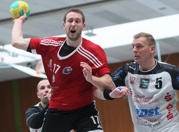 Der Lichtblick in der ersten Halbzeit: Mit vier Rückraumtreffern war Christian Gettert äußerst erfolgreich. Doch das konnte er nach dem Seitenwechsel nicht fortsetzen.