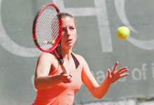 Bestritt ihr erstes Heimspiel für den TSV Schott: Juliette Dillenburg.