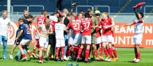 Sie haben es geschafft. Und diesmal schon am vorletzten Spieltag: Die U23 des FSV Mainz 05 bleibt in der Dritten Liga.