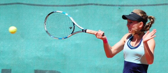 Diesmal wieder in Topform: Livia Kraus gab in ihrem Einzel in Frankfurt kein Spiel ab.