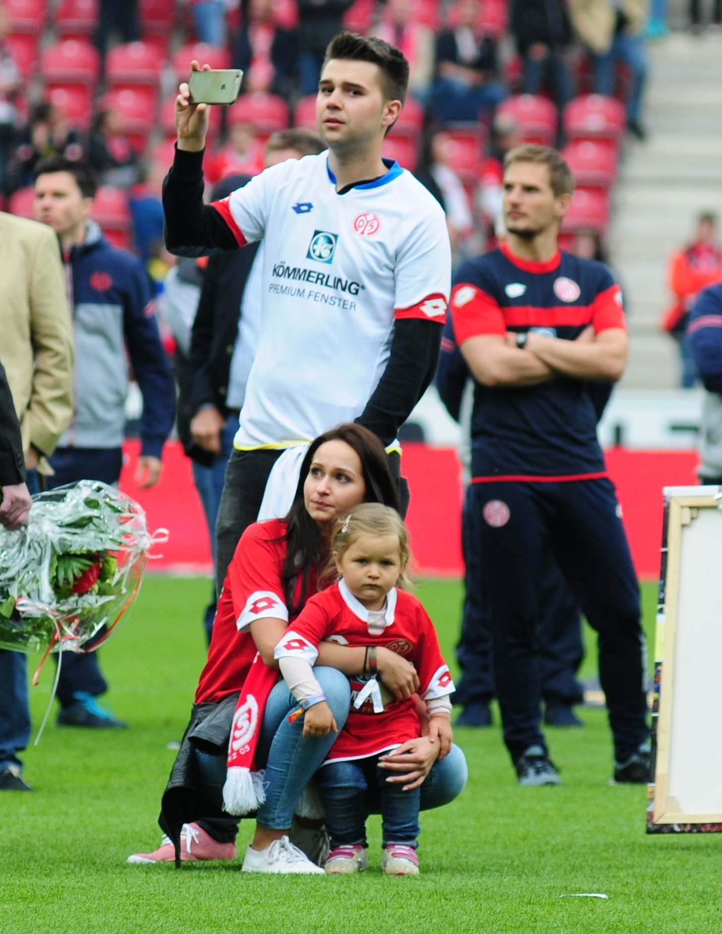 Familienbande: Heidels Kinder halten alles im Bild fest.