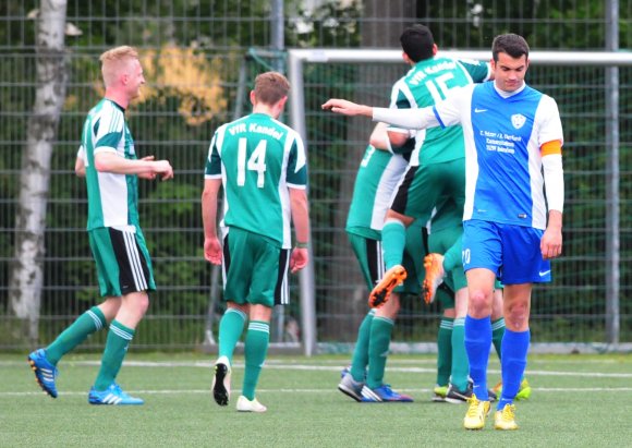 Statt in der erhofften Rettung mündete das jüngste Heimspiel gegen den VfR Kandel für Kapitän Christian George und die Fortuna in einem 1:4-Debakel und erhöhter Abstiegsgefahr.