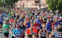 Am Sonntag ab 9.30 Uhr laufen sie wieder: Die Teilnehmer des Mainzer Gutenberg-Marathons.