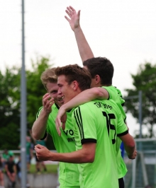 Die Freude war groß beim TSV Zornheim...