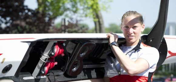 Mit Spaß im Boot: Anna-Maria Götz will in Duisburg an ihre starke DM-Form anknüpfen.