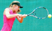 Kämpfte um jeden Ball und wurde belohnt: Livia Kraus.