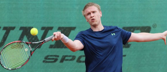 Daniel Rech spielte diesmal an Position sechs der DJK TV Mainzer Sand...