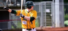 Schlagen geht schon wieder: Jonathan Wagner wirkte in den jüngsten Partien als Designated Hitter mit.