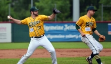 Eric Massingham hatte die Stuttgarter im zweiten Inning im Griff. 