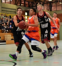 Auf die Basketballer der Würzburger Akademie wird die SG RheinHessen auch in der neuen Saison treffen.