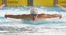 Bestätigte bei den German Open seine Zugehörigkeit zum DSV-Kader: Kevin Wedel.