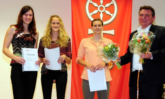 Impressionen von der Sportlerehrung am Dienstagabend.