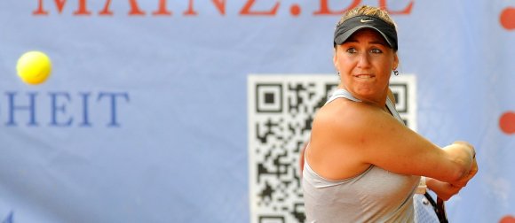 Musste sich bei ihrem Zweisatzsieg nicht sonderlich anstrengen: Fiona Gervais, die Nummer drei des TSC Mainz.