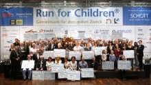 165.000 Euro für Kinder: Die Schott AG hat den Erlös des elften „Run for Children