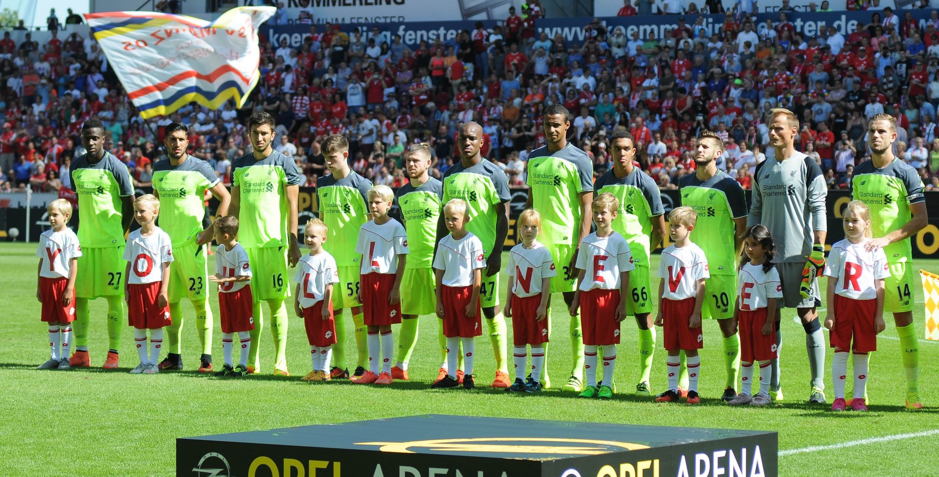 Zu diesem Zeitpunkt ahnten die Liverpooler noch nicht, was sie erwarten würde.