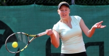 Für TSC-Spitzenspielerin Alyona Sotnikova war ihr Einzel in Ludwigshafen alles andere als einfach. Aber die Ukrainerin biss sich durch und sorgte auch im Doppel für den entscheidenden Punkt.
