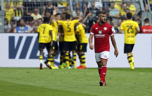 Giulio Donati ahnte, dass dies die Vorentscheidung war: Dem 0:2 in der 89. Minute hatten die Mainzer nur noch einen Treffer entgegenzusetzen.