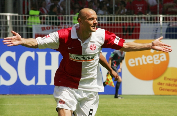 Könnte demnächst in der Oberliga jubeln: Ex-05-Profi Srdjan Baljak ist beim TSV Schott Mainz im Gespräch.