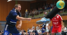Nur den ersten Monat kann Christian Gettert in dieser Saison für den TV Nieder-Olm auflaufen. Zum Auftakt überzeugte er als Rückraumschütze.
