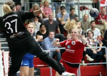 Romana Gerisch ist eine von fünf Neuzugängen von Handball-Zweitligist FSG Mainz 05/Budenheim, die erstmals in einem Pflichtspiel das FSG-Trikot trugen.
