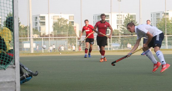 Til Nagel beendete die Torpause nach der furiosen Anfangsphase acht Minuten vor der Pause durch das 4:0.