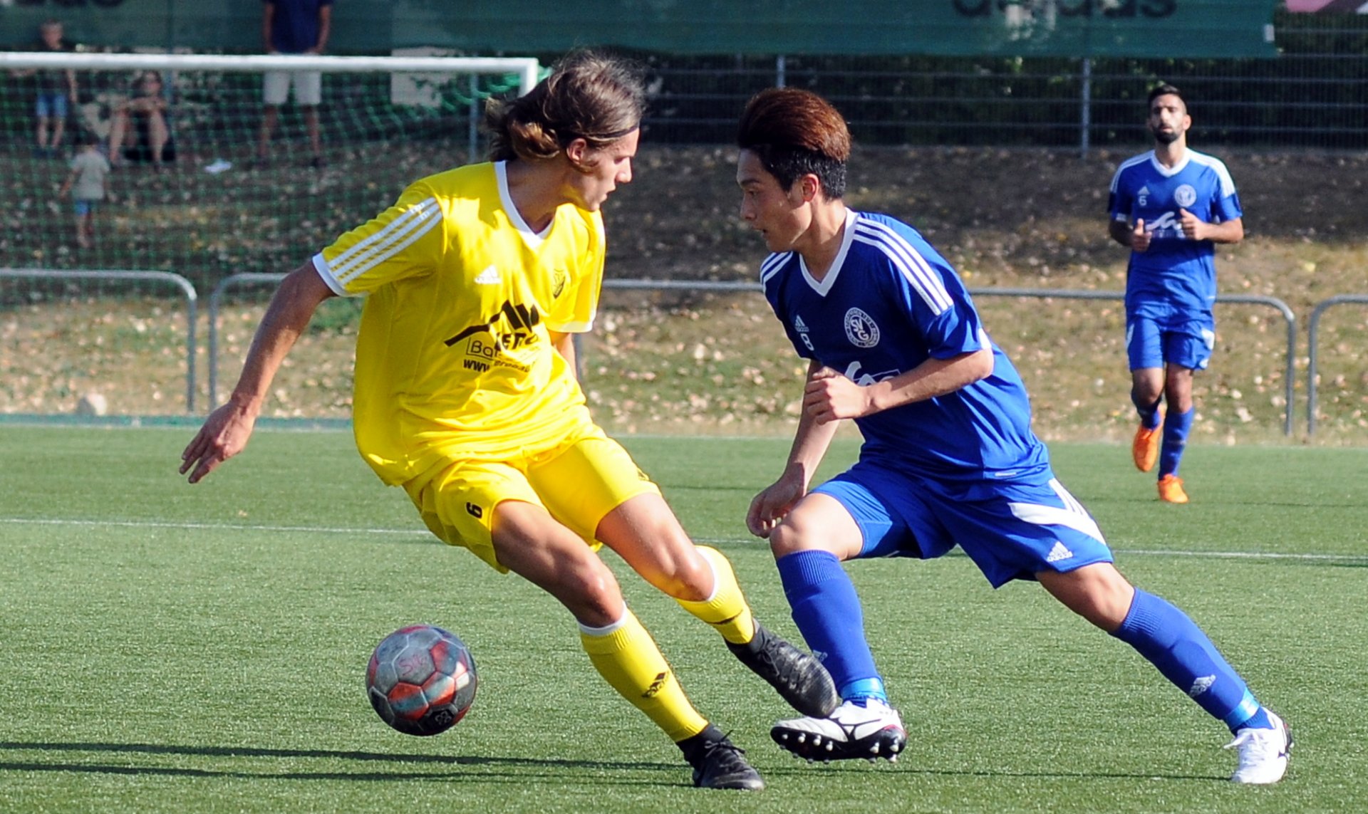 Shun Shibata brachte die Gastgeber mit 1:0 in Führung.