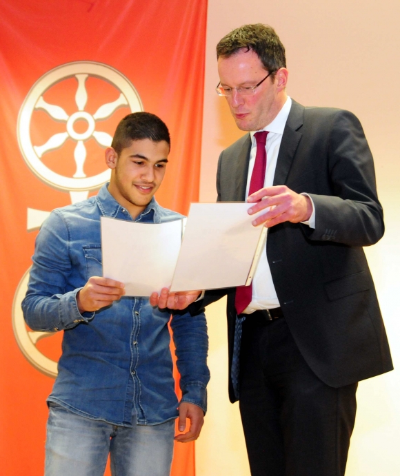 Impressionen von der Sportlerehrung am Dienstagabend.