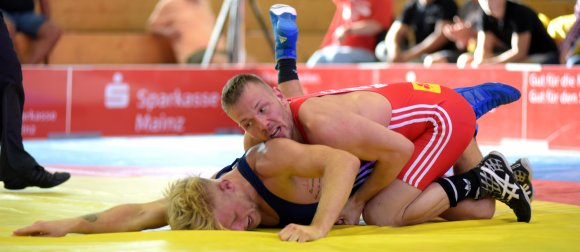 Daniel Meiser gewann seinen Kampf zwar mit 13:7, war aber nicht zufrieden.