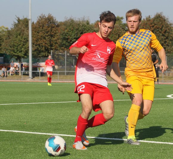 Timur Gök kam vom B-Ligisten TV 1817 zur TSG Hechtsheim und arbeitet dran den Sprung über mehrere Spielklassen hinweg zu schaffen.