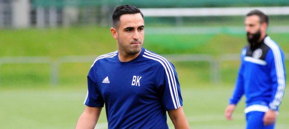 War bedient: SVG-Trainer Babak Keyhanfar.