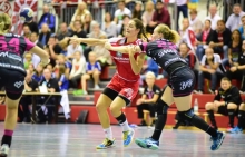 Maxine Schmohl und ihre Mannschaft müssen gegen die HSG Kleenheim versuchen, die positiven Erlebnisse des Pokalauftritts gegen den Vizemeister TuS Metzingen in das Ligaspiel zu übertragen.