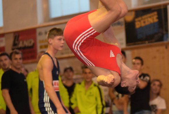 Ging als Sieger aus dem besten Kampf hervor, den es seit langer Zeit in Nackenheim gegeben hat: Bayram Shaban.