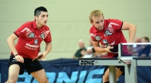 Felipe Olivares (l.) und Dennis Müller gewannen vorige Saison gegen den TTC Wohlbach jeweils ein Einzel. Diesmal sollen es ein paar gewonnene Matches mehr werden. 
