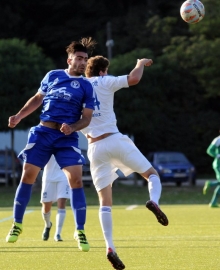 Maziar Namavizadeh (l.) und Manuel Schneider werden sich Ende Februar in der Liga wieder begegnen - und wenn es optimal läuft auch noch im Pokalfinale.