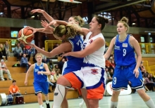 Hat sich wieder mit Trainer Alexander Heidbrink vertragen: Gergana Georgieva (M.).