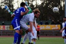 Balcan Saris Kopfballtor zum 1:1 war im vorigen Rückrundenspiel nicht von Dauer. Die Gonsenheimer unterlagen dem FK Pirmasens noch mit 1:2 - das soll am Sonntag nicht noch einmal passieren.
