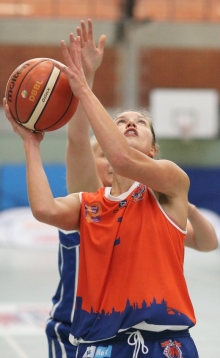 Eva Marschall war mit ihrer eigenen Leistung unzufrieden - und auch mit der des Team in der zweiten Halbzeit.