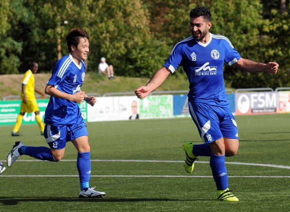Wollen auch in Saarbrücken jubeln: die Gonsenheimer Shun Shibata (l.) und Maziar Namavizadeh.